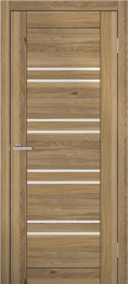 Двери Шотландия POLITEX Дуб Ларедо стекло сатин